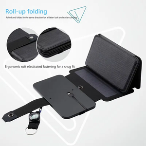 Travel Gear Folding Outdoor <b>Solar</b> Charger Portable 2.1A USB Output Devices Camp Hiking Backpack Travel Power Supply - Product Image 4
