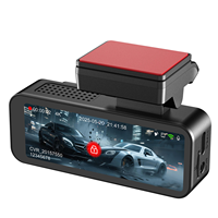 Caméra de véhicule 4K IPS à double objectif 3,2 pouces, caméra de tableau de bord avant/arrière HD, GPS, WiFi 5G, accessoires de voiture, enregistreur de conduite, boîte noire jour/nuit