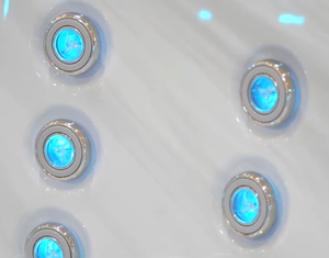 Vasca Idromassaggio Moderna Freestanding Rotonda di Lusso, Vasca da Bagno con Massaggio Integrato <span class=keywords><strong>per</strong></span> <span class=keywords><strong>Casa</strong></span>, Costruzione in Acrilico <span class=keywords><strong>per</strong></span> Funzione Spa Aggiuntiva - Product Image 5