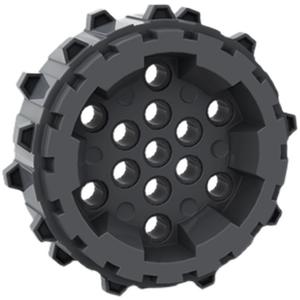 Compatible con 64711, Piezas de Bloques de Construcción Educativos, Ruedas de Plástico de 62 mm con Orificios, Kits Unisex para Juguetes de Ciencia e Ingeniería - Product Image 2