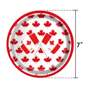 Juego de Papel Decorativo con Hojas de Arce Canadiense, 60-80 Piezas, Vajilla para Cumpleaños y Celebración del Día de la Independencia - Product Image 4