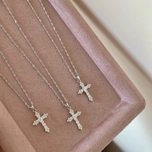 Collar con Colgante de Varita Mágica de Plata de Ley S925 de Alta Gama, Hermosa Chica Guerrera Hada, Gargantilla Moderna para Clavícula - Product Image 4