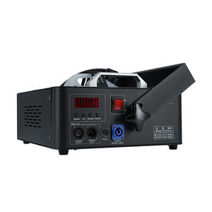 1500 डब्ल्यू की अगुवाई वाली धुआं कोहरा मशीन 9 पीसी एलईडी लैंप ऊर्ध्वाधर एयर कॉलम फॉग मशीन - Product Image 6