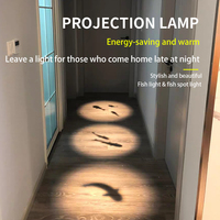 Mini projecteur de plafond, lampe LED à motif personnalisé pour la décoration de la chambre à coucher, du salon, du couloir, des escaliers