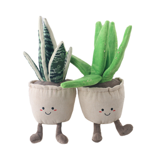 Jouet <span class=keywords><strong>pour</strong></span> animaux de compagnie en <span class=keywords><strong>peluche</strong></span> personnalisé OEM, écologique, résistant aux morsures, design plante en pot, jouet à mâcher souple et couineur <span class=keywords><strong>pour</strong></span> <span class=keywords><strong>chien</strong></span>, pot de fleurs décoratif - Product Image 3