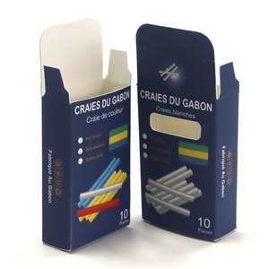 Chất lượng cao carton in cứng nhắc sinh thái thân thiện phấn bao bì hộp các tông màu trắng tùy chỉnh hộp giấy - Product Image 6