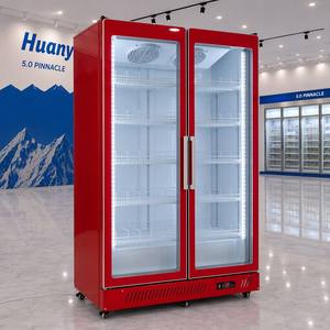 Réfrigérateur Vitrine Autonome pour Supermarché, Armoire Réfrigérée Verticale, Double Réfrigérateur à Boissons pour Supermarché - Product Image 6