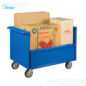กรงลวดเหล็กเคลือบผงเหล็กแบบพับได้ 4 ด้าน ยี่ห้อ <span class=keywords><strong>YOUGU</strong></span> รุ่น YG-T364 สำหรับขนส่งและจัดเก็บในคลังสินค้า แบบซ้อนได้ ผลิตตามมาตรฐาน OEM - Product Image 4