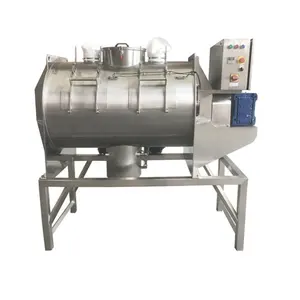 High Speed Sticky Particle Processing Horizontal Plough Blade Mixer with Shears