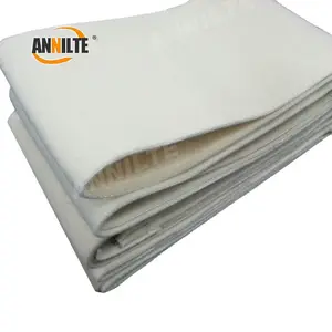 Annilte Heat Resistant Nomex Felt Belt Aramid Fabric Felt Blanked 100% Nomex For Heat Transfeer Machine