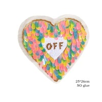 Parche de lentejuelas Ojo Turco, insignia bordada en forma de corazón, aplique Ojo que todo lo ve en forma de pirámide, termoadhesivo para chaquetas vaqueras, ropa y manualidades DIY
