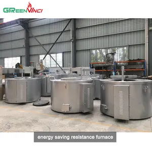 Greenvinci kualitas tinggi hemat energi perlindungan lingkungan super audio Frekuensi aluminium dapat memo tanur peleburan logam