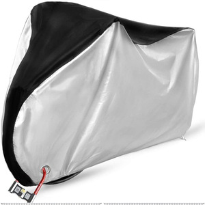 210D Silver-Coated Oxford Cloth <b>Cover</b> for Motorcycles and <b>Bicycles</b> Dust and Rain Resistant Packed in Bag - Product Image 1