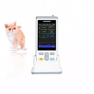 Dier Vitaal Teken Hond Huisdier <span class=keywords><strong>Ecg</strong></span> Analyzer Scanner Machine Draagbare Mini Multiparameter 3.5Inch Veterinaire Monitor <span class=keywords><strong>Ecg</strong></span> - Product Image 5