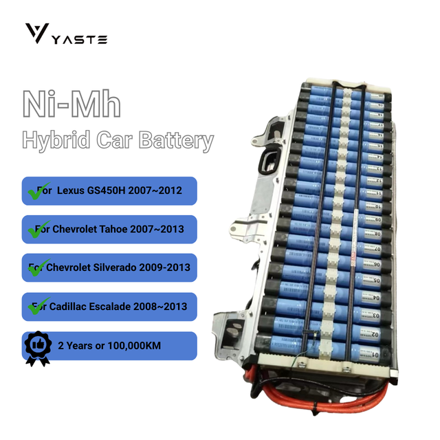 YASTE Tech 14.4V Ni-Mh 288V 6Ah Cylindrical Replacement Battery 14.4V Hybrid Battery Cell for Lexus GS450H 2007~2012