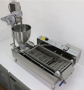 Dispensador automático de <span class=keywords><strong>Pon</strong></span> de ring, máquina para hacer bolas de donut de nuevo diseño, máquina eléctrica y de gas - Product Image 4