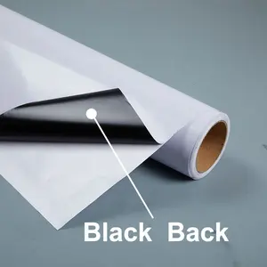 중국 최고 비닐 공장 도매 접착 비닐 롤 안료 잉크 잉크젯 인쇄 PVC 인쇄 용 자체 접착 비닐