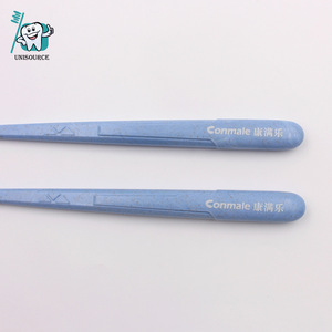 Brosse à dents manuelle Commale biodégradable en paille de blé, petite tête, pour adulte, écologique, tête de brosse nano - Product Image 5