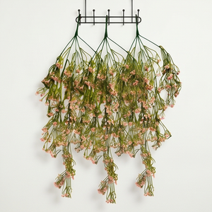 Guirnalda de Flores Artificiales de Paniculata Rosa, Enredadera Floral Decorativa para Decoración de Paredes de Jardín, Hogar y Balcón - Product Image 3