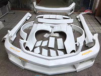 Neues Mercedes SL R230 Widebody Kit Aufgerüsteter Misha-Stil Front- und Heckstoßstange Spoiler Original 1:1 Qualität
