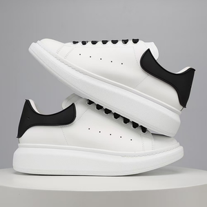 Chaussures de sport classiques de haute qualité, originales, à semelle épaisse, pour hommes et femmes, marque de luxe, respirantes, en cuir véritable, printemps automne - Product Image 2