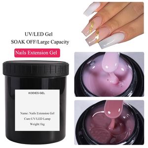 Werkslieferung 1 kg Hartgel Dickviskoses Aufbaugel in Großmenge No-Burn Konstruktionsgel für Nagelverlängerung Acryl Poly - Product Image 6