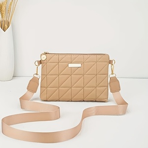 <span class=keywords><strong>Borsa</strong></span> a <span class=keywords><strong>Tracolla</strong></span> da Donna in <span class=keywords><strong>Pelle</strong></span> PU con Cinturino Regolabile e Chiusura a Cerniera - Product Image 6