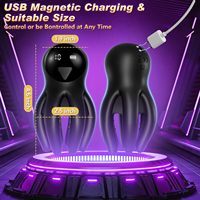 LOVE Erwachsenen-Sexspielzeug Großhandel ShopKuajing Neuer LED Digital-Display Knight Glans Vibrator Männliches Instrument Aircraft Cup SILIKON+ABS