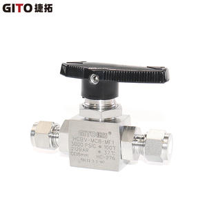 วาล์วบอล GITO รุ่น HC-276 แบบแรงดันสูง ตรงผ่าน ไม่มีข้อต่อ  วัสดุสแตนเลส Hastelloy ทนการกัดกร่อน - Product Image 4