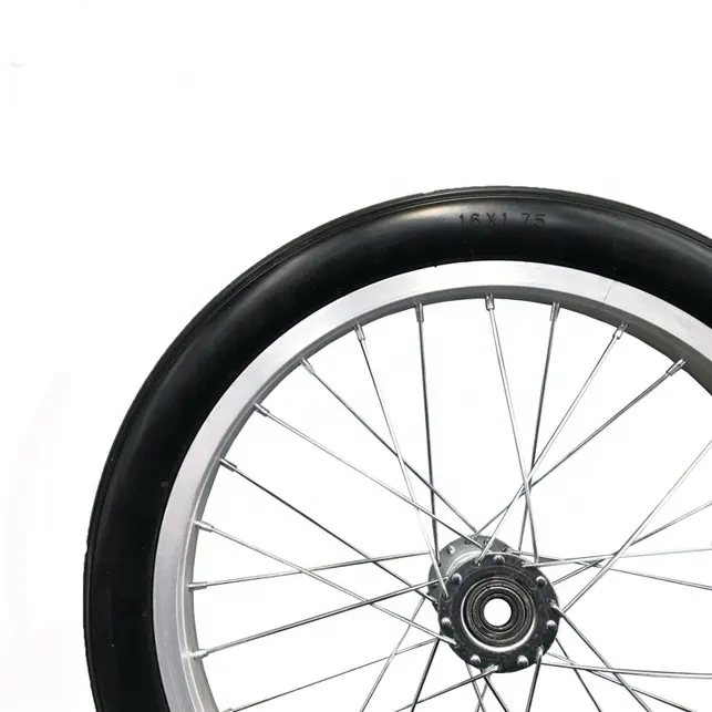 Ventes directes d'usine 20 "roue en caoutchouc de remorque de vélo 20x125