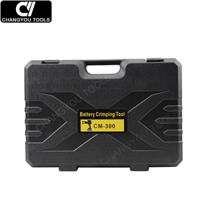 Herramienta de crimpado hidráulica CM-300, máquina de crimpado a batería, crimpadora a batería para cables de Cu y Al - Product Image 5