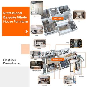 Armadio da cucina economico in compensato per appartamento in porcellana di alta qualità per la <span class=keywords><strong>vendita</strong></span> di <span class=keywords><strong>case</strong></span> prefabbricate personalizzate per piccole cucine - Product Image 5