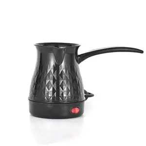 Mini-elektröser heißwasserkanne kaffeemaschine büro einfach zu bedienende taste gut für reisen gerät edelstahl körper geschmack erscheinung