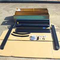 Couverture de benne de camionnette électrique étanche en aluminium, type tonneau, rétractable, pour JMC Grand Avenue, manuelle, prix usine
