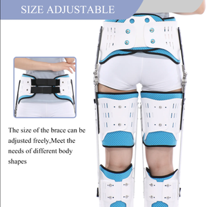 AMAIN Doble <span class=keywords><strong>cadera</strong></span> rodilla tobillo pie fijación abrazadera rodilla articulación fijación abrazadera <span class=keywords><strong>menisco</strong></span> soporte fijación abrazadera - Product Image 2