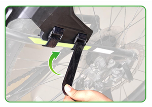 Guardabarros delantero <span class=keywords><strong>y</strong></span> trasero RBRL <span class=keywords><strong>MTB</strong></span>, cubierta completa, guardabarros de bicicleta eléctrica de 3 pulgadas para bicicleta de 26 pulgadas, 27,5 pulgadas, 29 pulgadas - Product Image 5