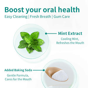 Venta al por mayor 100g bicarbonato de sodio reducir el mal aliento proteger los dientes Salud Dental Cuidado Bucal pasta de dientes - Product Image 6