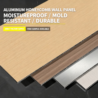 Panel de Nido de Abeja de Aluminio Ligero de Alta Resistencia Zhonghui, 10 mm, 1220x2440 mm, Estándar ASTM C365/C455, Aleación 3003, Ecológico