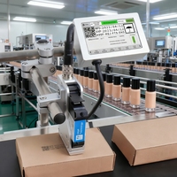 Doit acheter rentable TIJ imprimante à jet d'encre industrielle en ligne Docod T180E machine de codage de date d'impression de codes à barres pour boîte en carton
