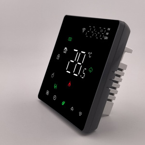 Termostato programmabile 6 periodi al giorno Per termostato di riscaldamento elettrico a pavimento con termostato intelligente Touchscreen LCD - Product Image 5