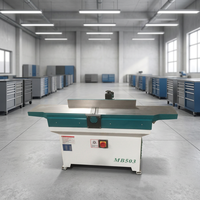 Promotion : Dégauchisseuse-Défonceuse Double Face pour le Travail du Bois, Plateau Large de 300 mm, Robuste, pour Usinage de Précision, 380V