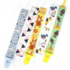 Baby <strong>Chain</strong> Ribbon <strong>Dummy</strong> Holder Soother Pacifier Clips <strong>Chain</strong> - Product Image 1
