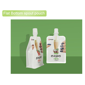 Tùy Chỉnh In Foil Cấp Thực Phẩm Nhôm Foil Nhựa Lỏng Đứng Lên <span class=keywords><strong>Pouch</strong></span> Với <span class=keywords><strong>Cap</strong></span> Ziplock Rõ Ràng Uống Tái Sử Dụng Thực Phẩm <span class=keywords><strong>Spout</strong></span> <span class=keywords><strong>Pouch</strong></span> - Product Image 4