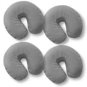 Vente en gros de couvre-visage de massage housse de massage du visage flanelle de coton microfibre polaire <span class=keywords><strong>pour</strong></span> <span class=keywords><strong>table</strong></span> de massage housse de repos du visage - Product Image 4