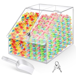 New Arrival Custom Clear Transparent Acrylic Candy Box Storage <b>Display</b> <b>Case</b> for Supermarket JUST in <b>CASE</b> Brand USA Origin - Product Image 4