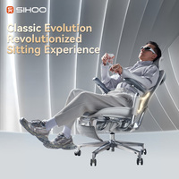 SIHOO Mobilier de Bureau Moderne C500 Chaise de Bureau Exécutive de Luxe en Maille Accoudoirs Réglables 6D Sillas De Oficina