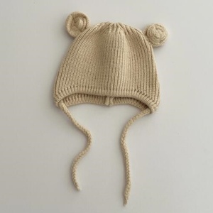 Gorro de Punto para Niños, Gorro Cálido para Cubrir las Orejas <span class=keywords><strong>en</strong></span> Otoño e Invierno, Gorro de Lana para Niños, Niñas y Bebés con Adorables Orejas Pequeñas - Product Image 5