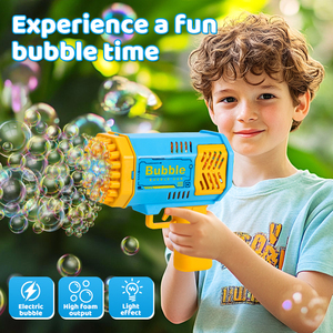 Bán Buôn Điện Chồi Nước Xà Phòng Súng Bong Bóng Máy Súng Bong Bóng Đồ Chơi Cho Trẻ Em - Product Image 3