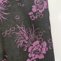Tela Crepé Tejida de Poliéster 100% con Estampado Floral Koshibo Personalizado, Impresa Digitalmente, para Vestidos de Niña, Ideal para Forro y Bodas