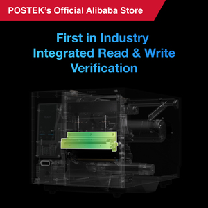 Impressora de Etiquetas POSTEK Série TX Exp(Máx) 203/300/600Dpi Industrial Térmica de Transferência para Códigos de Barras/RFID 3C/CE/FCC - Product Image 3